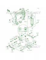 SuspensionShock Absorber per Kawasaki Ninja ZX-14R ABS 30th Anniversary 2015