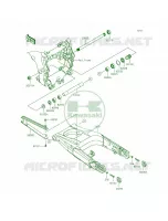 Swingarm per Kawasaki Ninja ZX-14R ABS 30th Anniversary 2015