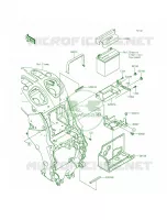 Battery Case per Kawasaki Ninja ZX-14R ABS 2015