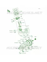 CrankshaftPistons per Kawasaki Ninja ZX-14R ABS 2015