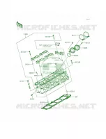 Cylinder Head per Kawasaki Ninja ZX-14R ABS 2015