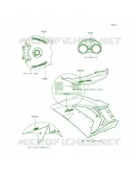 DecalsGrayFFFA per Kawasaki Ninja ZX-14R ABS 2015