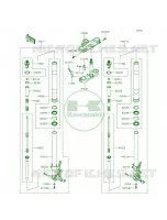 Front ForkFFFA per Kawasaki Ninja ZX-14R ABS 2015