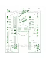 Front ForkFFFB per Kawasaki Ninja ZX-14R ABS 2015