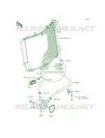 Oil Cooler per Kawasaki Ninja ZX-14R ABS 2015