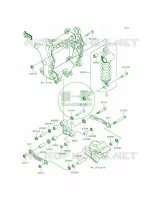 SuspensionShock Absorber per Kawasaki Ninja ZX-14R ABS 2015