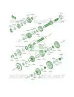 Transmission per Kawasaki Ninja ZX-14R ABS 2015
