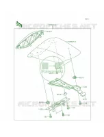 AccessorySingle Seat Cover per Kawasaki Ninja ZX-6R 2014