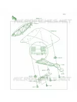 AccessorySingle Seat Cover per Kawasaki Ninja ZX-6R 2014