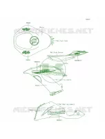 DecalsP.F.C.WhiteEEFCAUS per Kawasaki Ninja ZX-6R 2014