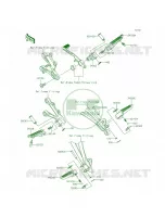 Footrests per Kawasaki Ninja ZX-6R 2014
