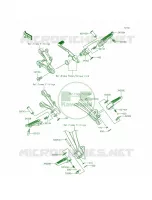 Footrests per Kawasaki Ninja ZX-6R 2014