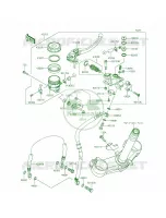 Front Master Cylinder per Kawasaki Ninja ZX-6R 2014