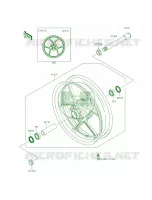 Front Wheel per Kawasaki Ninja ZX-6R 2014