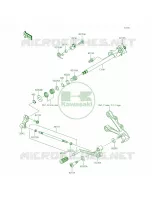 Gear Change Mechanism per Kawasaki Ninja ZX-6R 2014