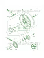 Rear WheelChain per Kawasaki Ninja ZX-6R 2014