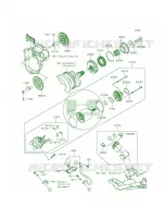 Starter Motor per Kawasaki Ninja ZX-6R 2014