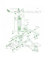 SuspensionShock Absorber per Kawasaki Ninja ZX-6R 2014