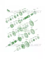 Transmission per Kawasaki Ninja ZX-6R 2014
