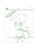 AccessorySingle Seat Cover per Kawasaki Ninja ZX-6R ABS 2014
