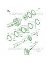 Clutch per Kawasaki Ninja ZX-6R ABS 2014