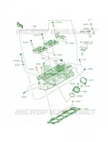 Cylinder Head per Kawasaki Ninja ZX-6R ABS 2014