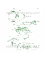 DecalsBlackFDF per Kawasaki Ninja ZX-6R ABS 2014