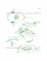 DecalsGrayFFF per Kawasaki Ninja ZX-6R ABS 2014