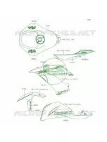 DecalsGreenFDF per Kawasaki Ninja ZX-6R ABS 2014