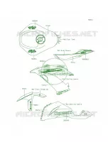 DecalsGreenFEF per Kawasaki Ninja ZX-6R ABS 2014