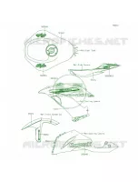 DecalsGreenFEF per Kawasaki Ninja ZX-6R ABS 2014