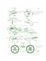 DecalsGreenFFFA per Kawasaki Ninja ZX-6R ABS 2014