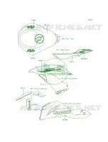 DecalsP.F.C.WhiteFEF per Kawasaki Ninja ZX-6R ABS 2014