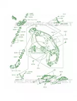 Frame per Kawasaki Ninja ZX-6R ABS 2014