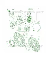 Front Brake per Kawasaki Ninja ZX-6R ABS 2014