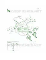 Front Fenders per Kawasaki Ninja ZX-6R ABS 2014