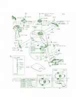 Fuel Tank per Kawasaki Ninja ZX-6R ABS 2014