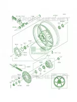 Rear WheelChain per Kawasaki Ninja ZX-6R ABS 2014