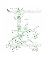 SuspensionShock Absorber per Kawasaki Ninja ZX-6R ABS 2014