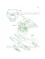 DecalsKDX200 H6 per Kawasaki KDX200 2003