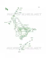 Frame per Kawasaki KDX200 2003
