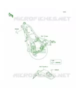 Labels per Kawasaki KDX200 2003