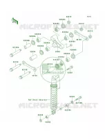 Rear Suspension per Kawasaki KDX200 2003