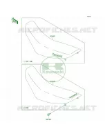 Seat per Kawasaki KDX200 2003
