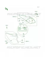 Side CoversChain Cover per Kawasaki KDX200 2003