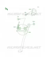 Stands per Kawasaki KDX200 2003