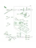 Taillights per Kawasaki KDX200 2003