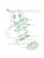 Cylinder Head Cover per Kawasaki Ninja ZX-6R ABS 2013