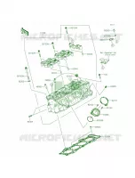Cylinder Head per Kawasaki Ninja ZX-6R ABS 2013