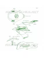DecalsGreenFEF per Kawasaki Ninja ZX-6R ABS 2013